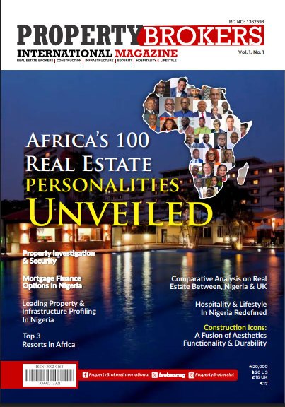Property Brokers International Magazine maiden edition cover
